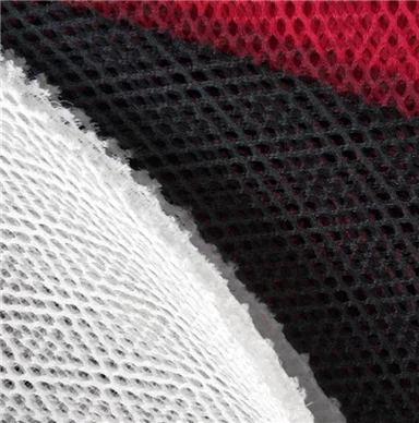 Pehmeä 3D Spacer Sandwich polyesteri Air Mesh -kangas toimistotuolien auton istuinkenkiin