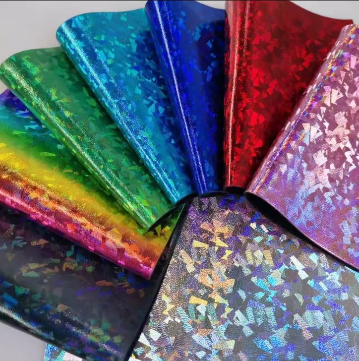 0.8mm Metallic New Design Pu Imitation Leather