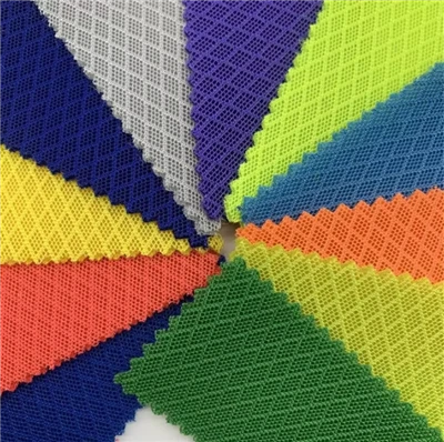 Värikäs 100 % polyesteri neulottu 3d ilmavälike Sandwich mesh -kangas kenkien matkalaukku patjaan