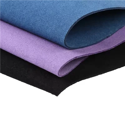 Ympäristöystävällinen synteettinen mokkanahka, mikrokuituliina korulaatikkohattuun ja kenkiin