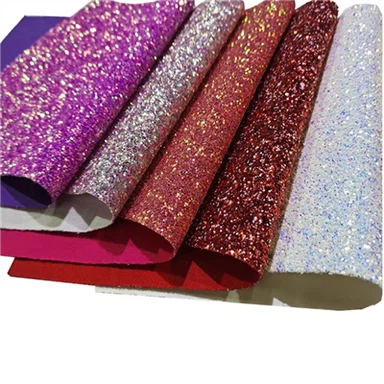 Vinyyli PU Glitter Kangas